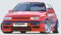 Preview: RIEGER Scheinwerfergrill passend für VW Golf 3, Golf 3 Cabrio, Golf 3 Kombi