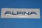 Preview: ALPINA detail rear "ALPINA" CHROME fit for all BMW 3er G20/G21