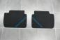 Preview: ALPINA velor floor mats (RHD) fit for BMW 3er E46 Sedan/Touring/Coupe upto 06/00
