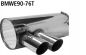 Preview: Bastuck Endschalldämpfer 2x 76mm, 20° schräg BMW E90/E91/E92/E93