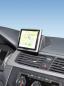 Preview: KUDA Navi Halterung passend für VW Caddy ab 2015 mit Deckel oben Leder schwarz