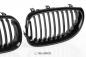 Preview: Shadow-Line Kidney black fit for BMW 5er E60/E61 Sedan/Touring