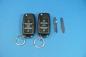 Preview: JOM Central locking system, universal with 2 mini radio remote controls, 4 motors