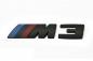 Preview: M3 emblem (black) rear for all BMW Models
