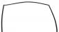 Preview: Cover, windshield rear BMW 5er E39 Sedan