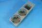 Preview: Cupholder front GREY BMW 3er E46 all