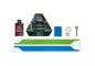 Preview: ALPINA CLASSIC Deko-Set blue/green