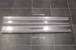 Preview: Door sills, stainless steel, chrome (2 pcs) fit for Mercedes W107 SL/SLC
