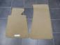 Preview: Floor mats 4 pcs. beige/beige outline fit for BMW 5er E34 Sedan / Touring
