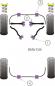 Preview: POWERFLEX stabilizer bush set front 24mm fit for BMW E46 / E39 / Z4
