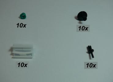 40er Orig. Fastening clips side skirts for BMW 3er E36 E46 E90