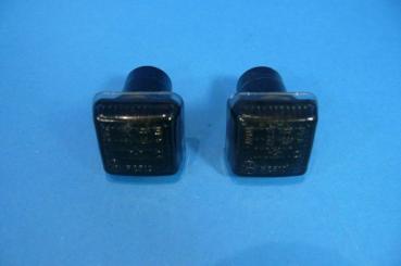 Seitenblinker schwarz eckig passend für Ford Fiesta Escort Sierra Orion Transit Windstar Explorer Scorpio