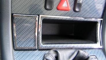 Chrome frame for console front fit for Mercedes R170 SLK