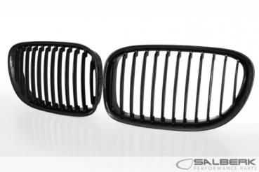 Shadowline glänzend schwarze Nieren passend für BMW 7er F01/F02