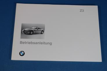 BMW Bedienungsanleitung DEUTSCH BMW Z3 (09/1995 - 10/1996)