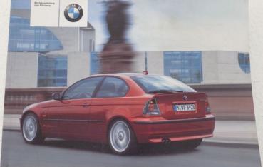 BMW Bedienungsanleitung BMW 3er E46 Compact