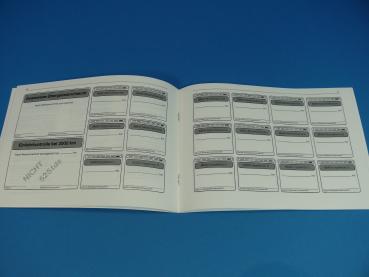 Service booklet GERMAN BMW E31 E32 E34