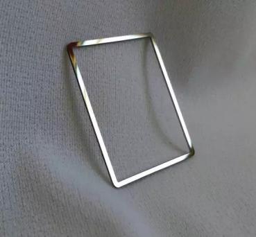 Frame for control display polished fit for BMW E30