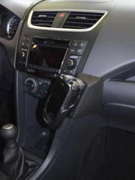 Preview: KUDA Telefonkonsole passend für Suzuki Swift ab 03/2011 Leder schwarz