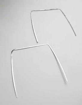 Framework for air vent outside polished 2pcs. fit for BMW X5 E53