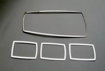 Frame for window switch polished 4pcs. fit for BMW X3