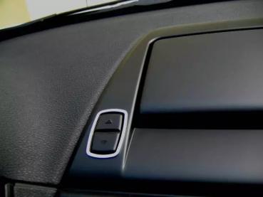 Frame for switch - display polished 2pcs. fit for BMW X3