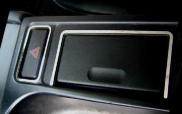 Chrom - Rahmen für Aschenbecher und Warnblinkerschalter 2tlg. passend für BMW Z3
