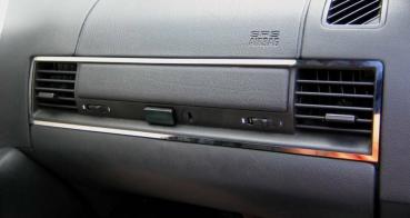 Frame for glove box handle polished fit for BMW 3er E36 all NOT Compact