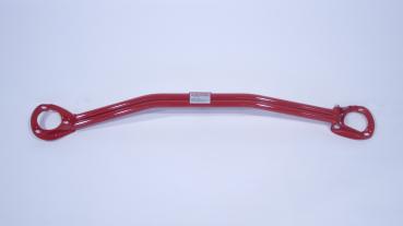 WIECHERS Domstrebe vorne Stahl rot lackiert passend für BMW 3er E46 / 316i / 318i / Motortyp N42 / N46 (ab Bj. 2003)