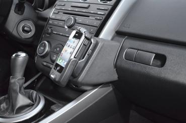 Preview: KUDA Telefonkonsole passend für Mazda CX-7 ab 10/2009 Leder schwarz