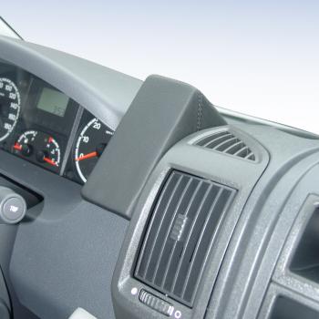 KUDA Telefonkonsole passend für Fiat Ducato / Citroen Jumper / Peugeot Boxer Leder schwarz