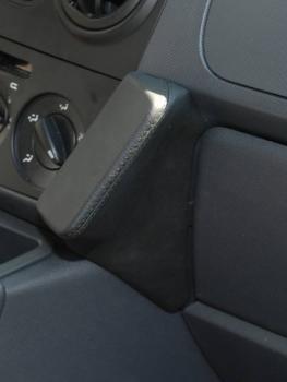 KUDA Telefonkonsole passend für Fiat Fiorino Qub / Citroen Nemo / Peugeot Bipper Kunstleder schwarz