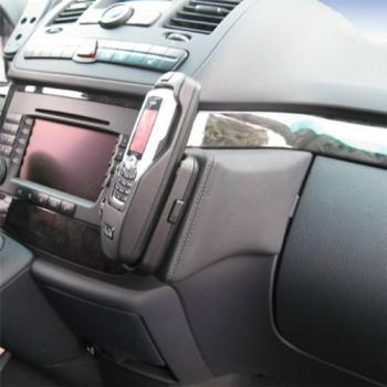 KUDA Telefonkonsole passend für Mercedes Vito/Viano 02/06 & 10/2010 NICHT Doppelairbag Leder schwarz