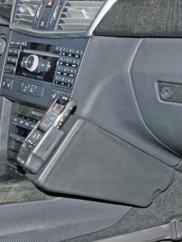 KUDA Telefonkonsole passend für Mercedes E-Klasse W212 03/2009- nur 7. Gang Automatik Kunstleder schwarz