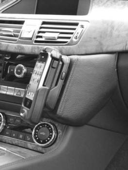 KUDA Phone console fit for Mercedes CLS from 01/2011 & from 2015 real leather black