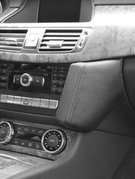 KUDA Phone console fit for Mercedes CLS from 01/2011 & from 2015 Mobilia/artificial leather black