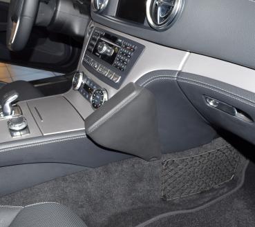 KUDA Telefonkonsole passend für Mercedes R231 SL Leder schwarz