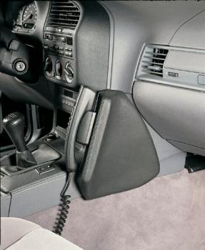 KUDA Telefonkonsole passend für BMW 3er E36 Leder schwarz