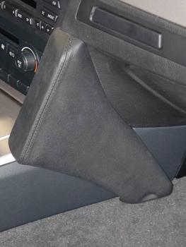 KUDA Telefonkonsole passend für BMW 3er E90 ab 03/05 (ohne i-drive) Leder schwarz