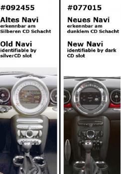 Preview: KUDA Telefonkonsole passend für Mini Cooper ab 11/06 Leder schwarz