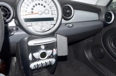 Preview: KUDA Telefonkonsole passend für Mini Cooper ab 11/06 Leder schwarz
