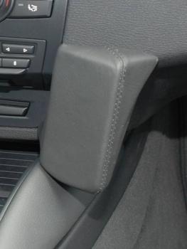 KUDA Telefonkonsole passend für BMW X6 E71 ab 05/08 Leder schwarz