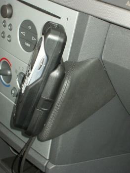KUDA Telefonkonsole passend für Opel Meriva ab 05/03 Leder schwarz