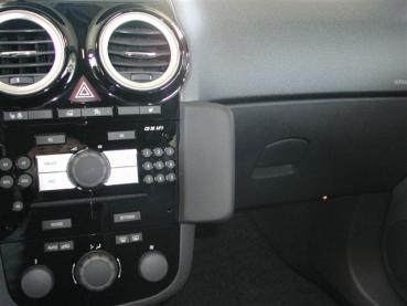 KUDA Phone console fit for Opel Corsa D from 09/06 artificial leather black