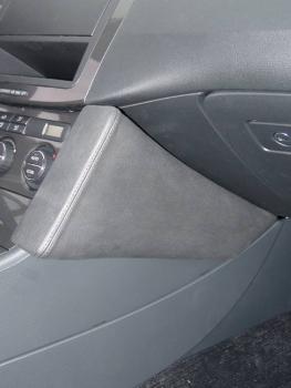 KUDA Telefonkonsole passend für VW Passat (B6+B7) ab 03/05 / Passat CC Leder schwarz