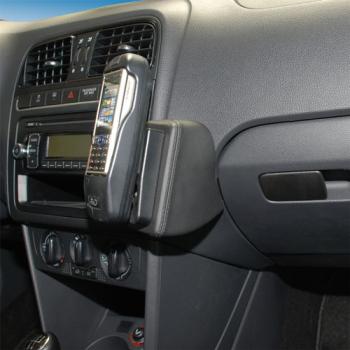 KUDA Telefonkonsole passend für VW Polo 6R & 6C (06.2009-) Leder schwarz