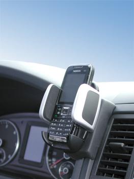 KUDA Telefonkonsole passend für VW T5 Multivan ab Facelift 10/2010 bis 2015 (Nicht für Startline & nicht für Bluemotion); VW T5 California ab Facelift 10/2010 bis 2015 (Nicht für Beach) Kunstleder schwarz