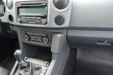 KUDA Phone console fit for VW Amarok 2010 - 2017 artificial leather black