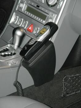 KUDA Telefonkonsole passend für Chrysler Crossfire ab 10/03 (USA und D Modelle) Kunstleder schwarz
