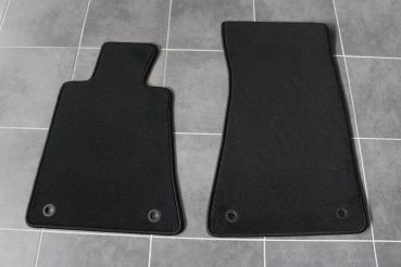 Fussmatten 4 tlg. schwarz/Kettlung schwarz passend für BMW 3er E30 Cabrio